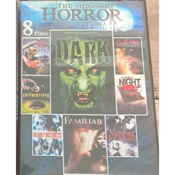The Midnight Horror Collection 8 Movies DVD - Picture 1 of 2